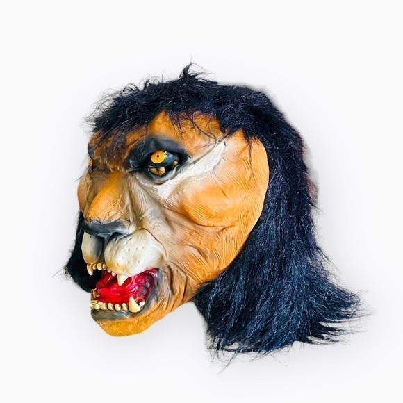 Zagone Studios Lion Men’s Mask So Realistic Hand Painted Animal Mask - Picture 2 of 3